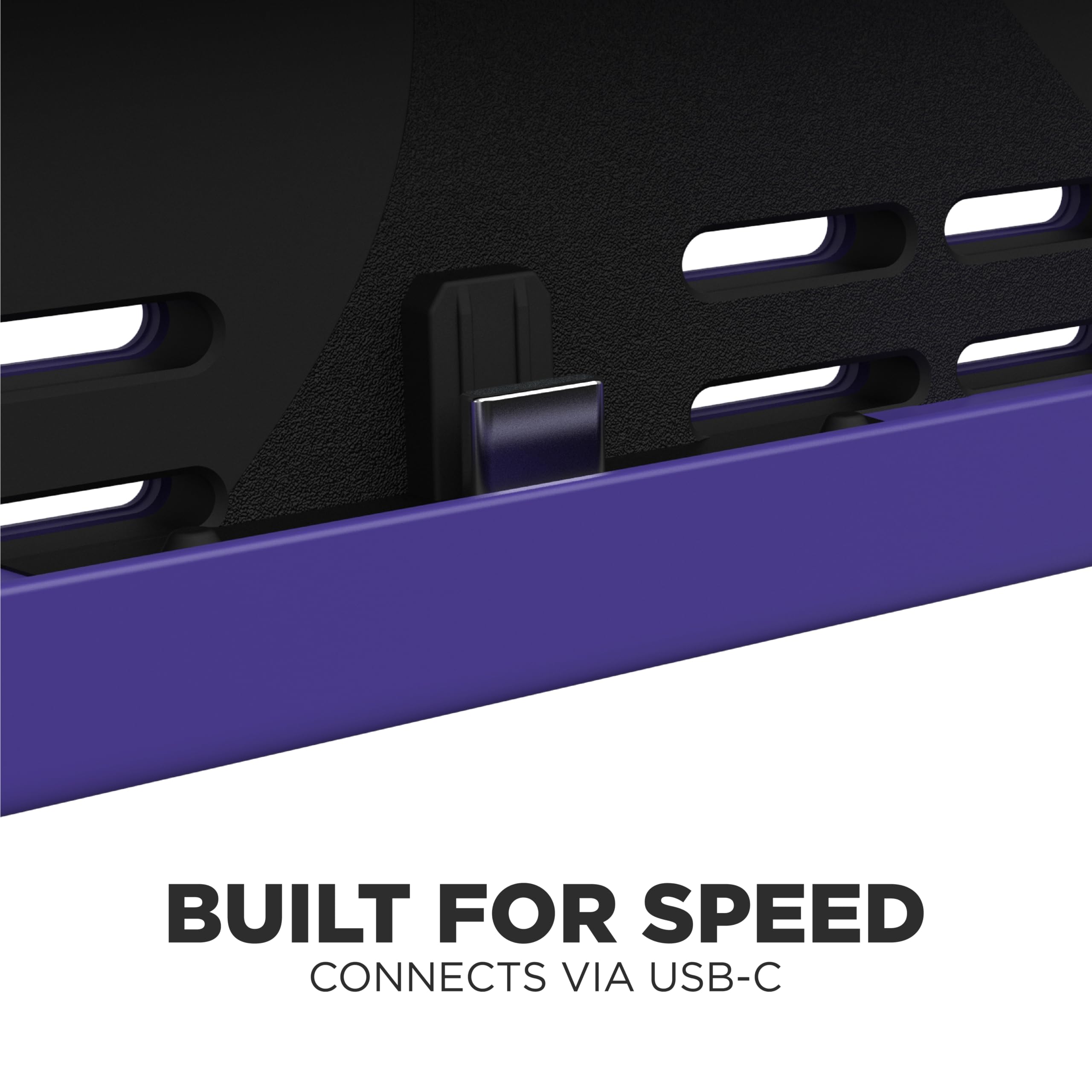 CRKD Nitro Deck Limited Edition with Carry Case - Professional Handheld Controller for Nintendo Switch & OLED | Zero Stick Drift | Retro Purple Nostalgia Collection | Perfect for Gaming on the Go & Travel