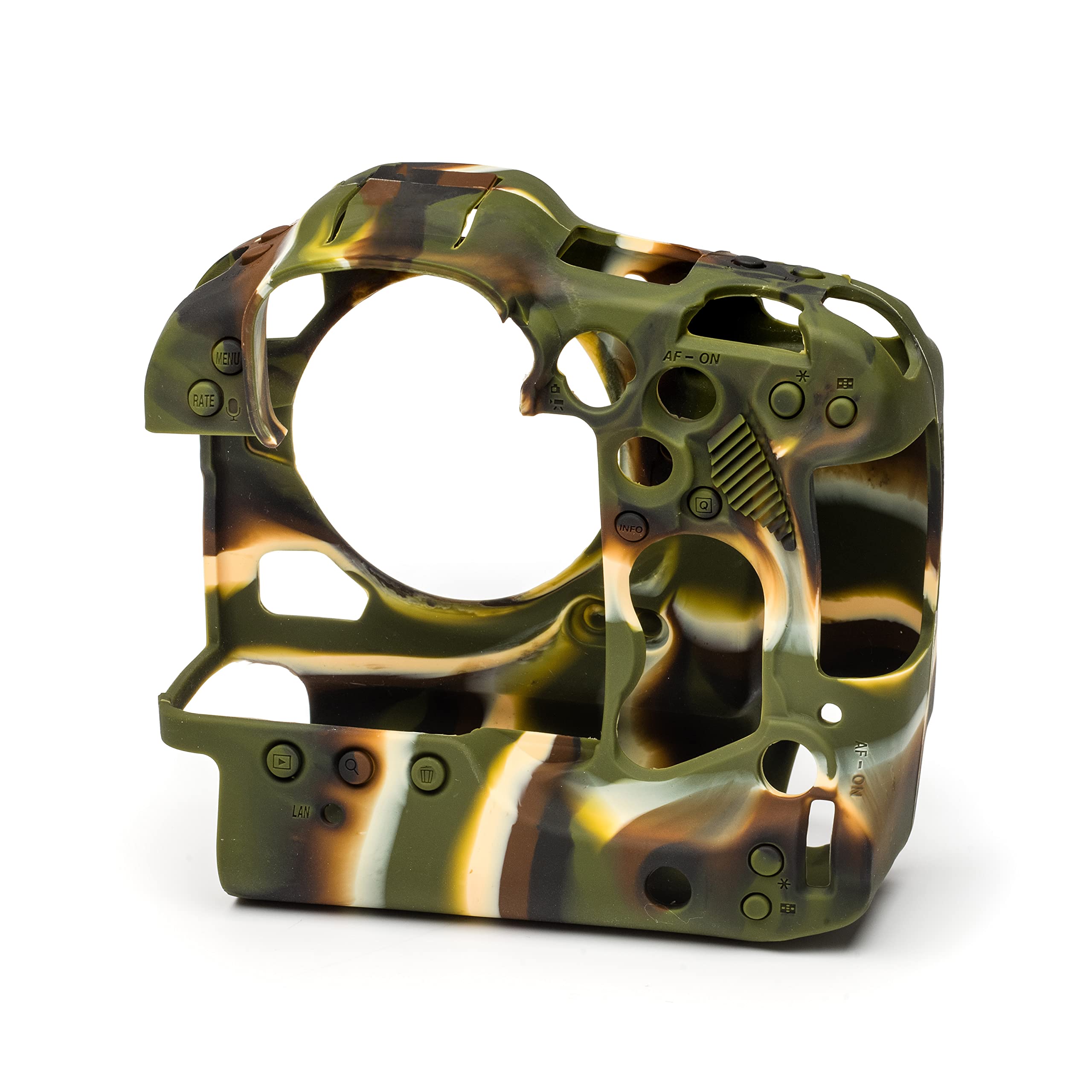 EasyCover - Silicone Camera Case for Canon R3 | Shockproof & Scratch-Resistant Protection | Camouflage Design | Perfect for Outdoor Photography, Travel & Adventure Shoots