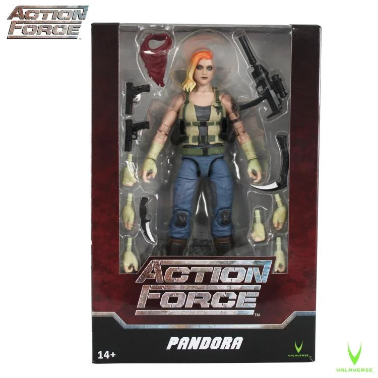 Action Force Series 3: Pandora Reissue Action Figure - Collectible Military Toy for Display & Play - Perfect for Collectors, Gift Giving & Action Scenes