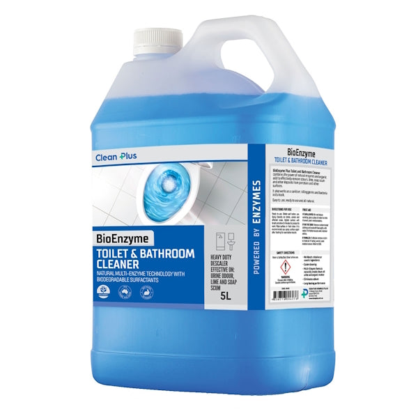 BioEnzyme Toilet and Bathroom Cleaner - Natural & Powerful Stain Remover for Toilets, Tubs & Sinks | Eco-Friendly & Non-Toxic | Perfect for Household Cleaning & Bathroom Maintenance