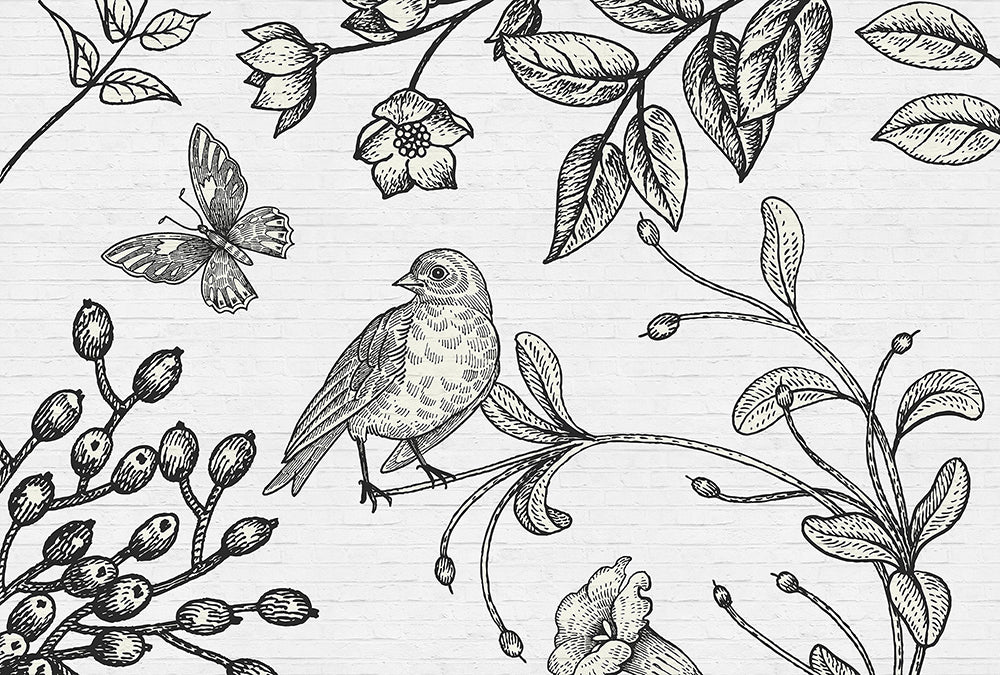 Walls By Patel Birdy Wall Art - Handmade Home Decor for Living Room, Bedroom & Office - Perfect for Boho, Modern & Farmhouse Style
