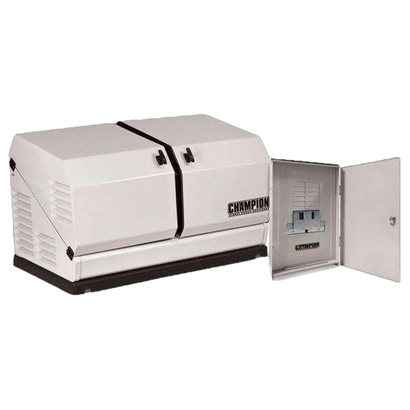 Champion 100179 12.5kW Home Standby Generator with NEMA 3 Transfer Switch - Reliable Backup Power for Emergencies & Power Outages