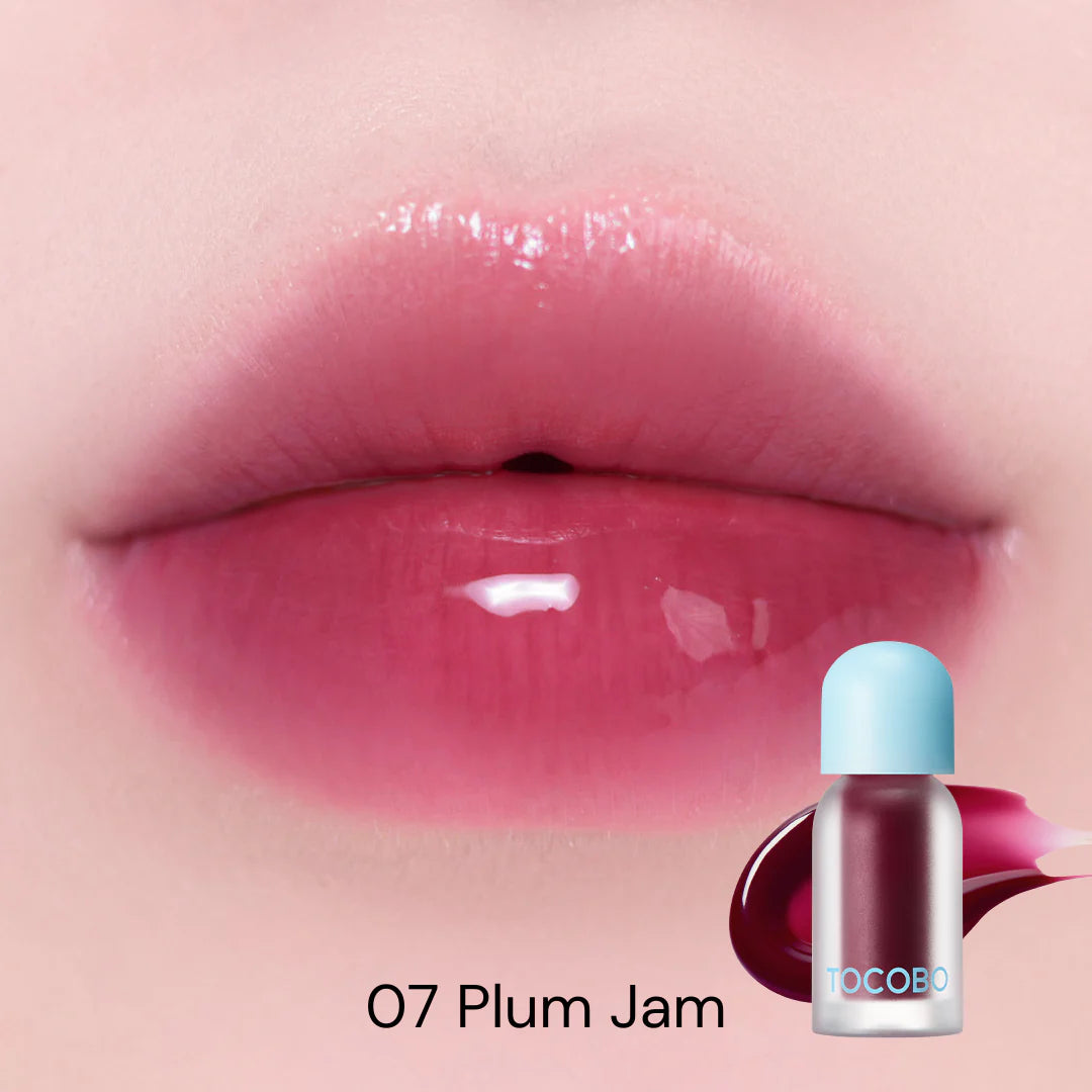 Tocobo Juicy Berry Lip Oil - Plumping & Hydrating Gloss for Fuller Lips | Perfect for Daily Moisture & Night Care