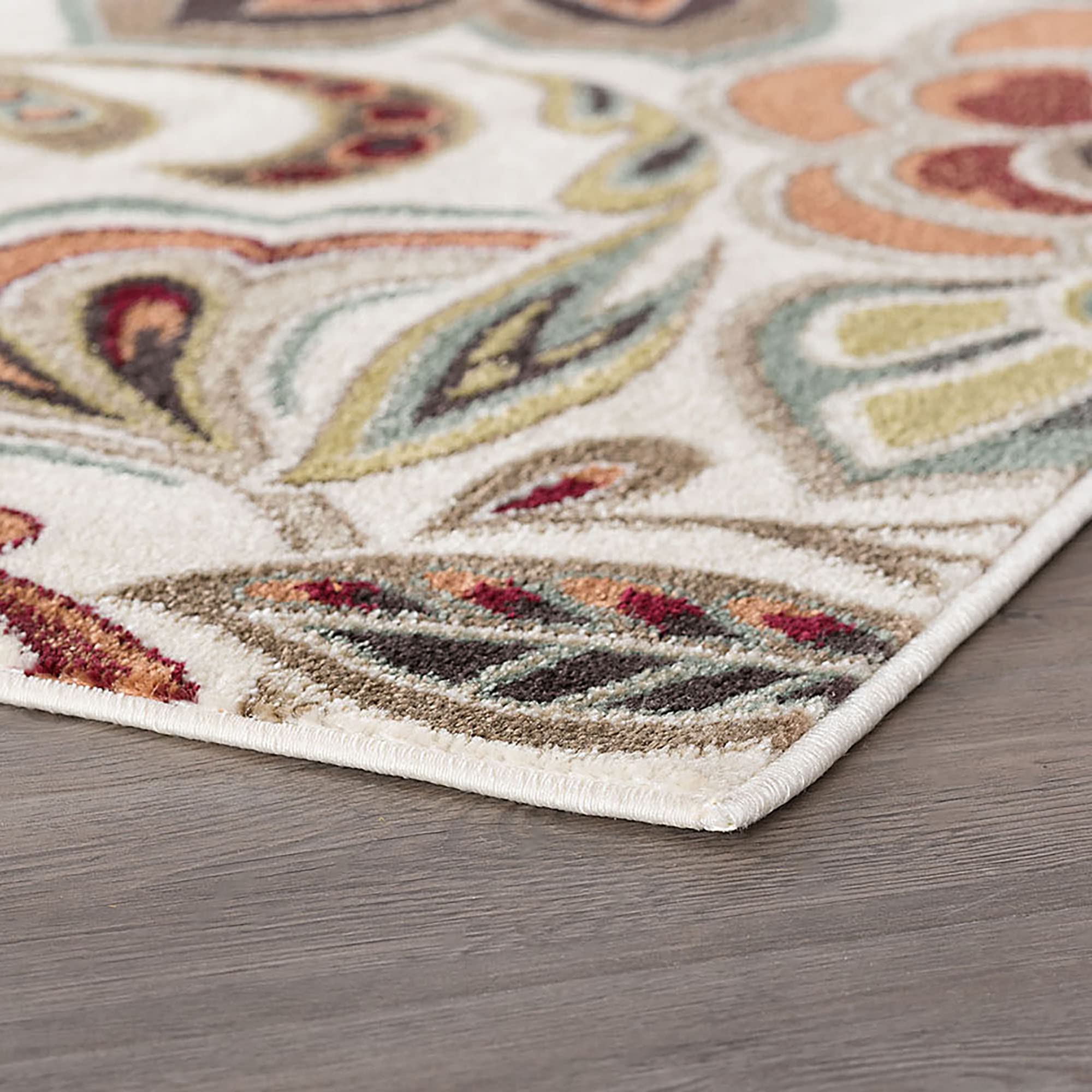 2x10 Hallway Runner Rug - Non-Slip Kitchen Rug - Modern Indoor Entryway Carpet for Home, Office, Apartment - Perfect for High Traffic Areas, Living Room, Bedroom & Walkway