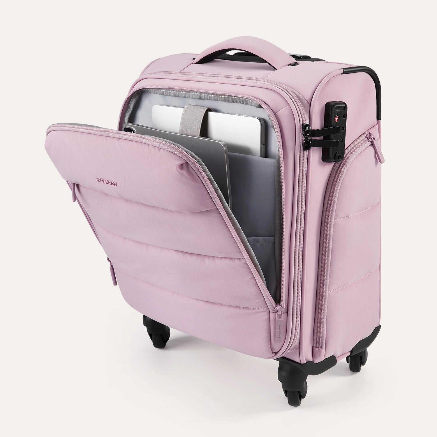 Bagsmart 16-Inch Personal Item Carry-On Luggage - Perfect for Air Travel, Weekend Getaways & Business Trips