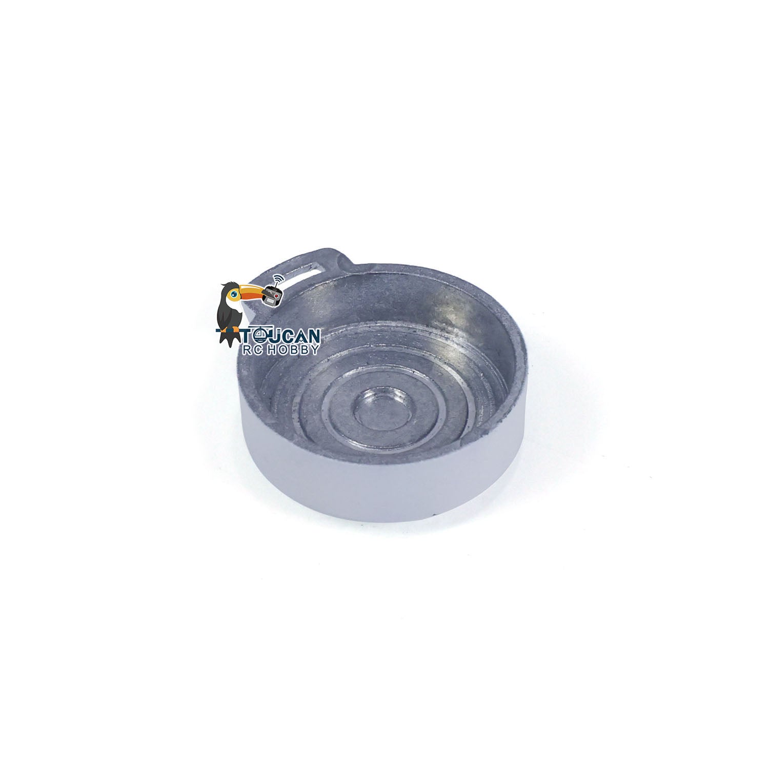 1/16 Scale RC Battle Tank Metal Pan Decorative Pot for Panzer M1A2 Abrams 3918 - DIY Parts & Painted Hobby Model - Perfect for Military Enthusiasts & RC Tank Collectors