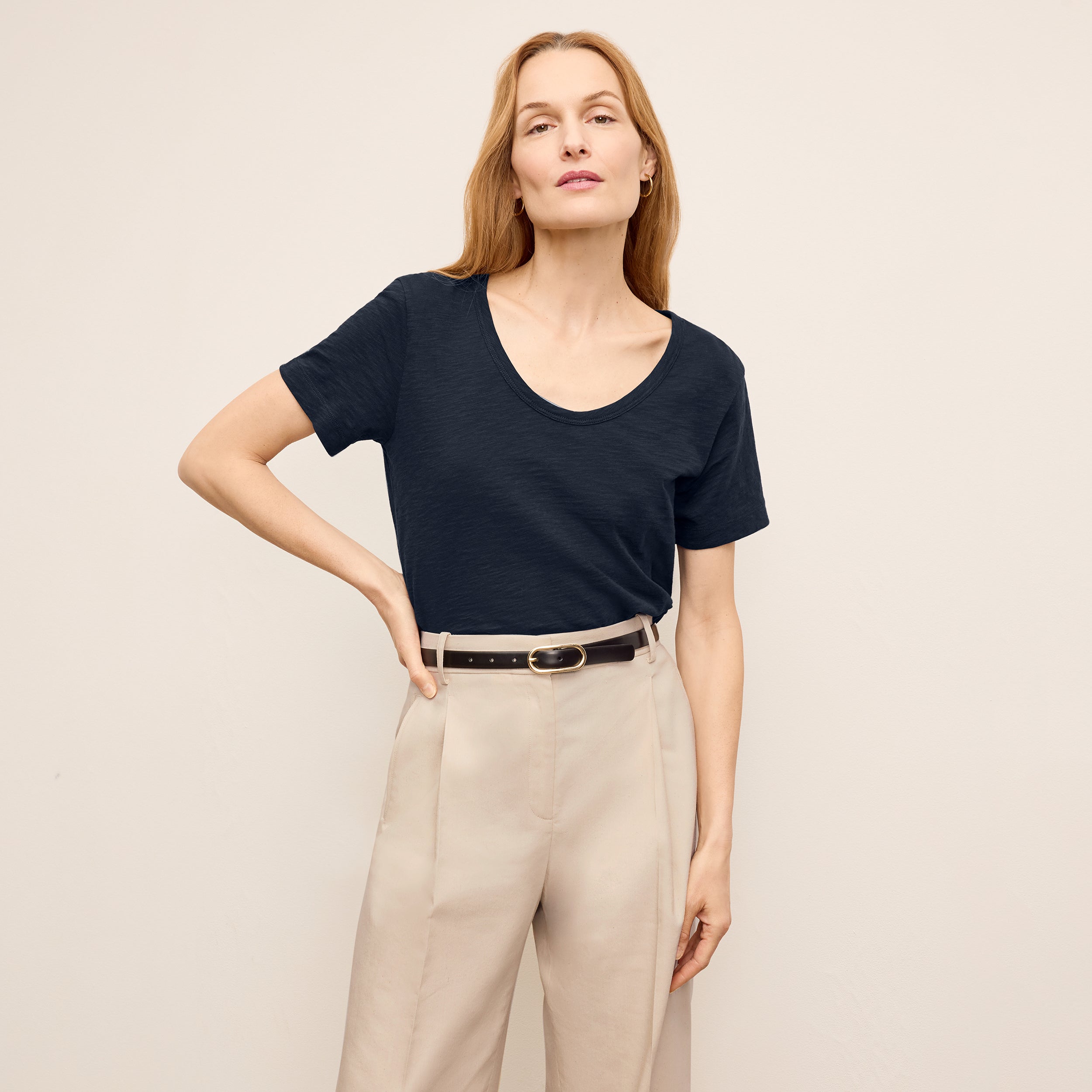 Arlo Breeze Pant - Soft Cotton Viscose Blend Women's Casual Pants in Natural Color | Perfect for Yoga, Lounge & Summer Outfits