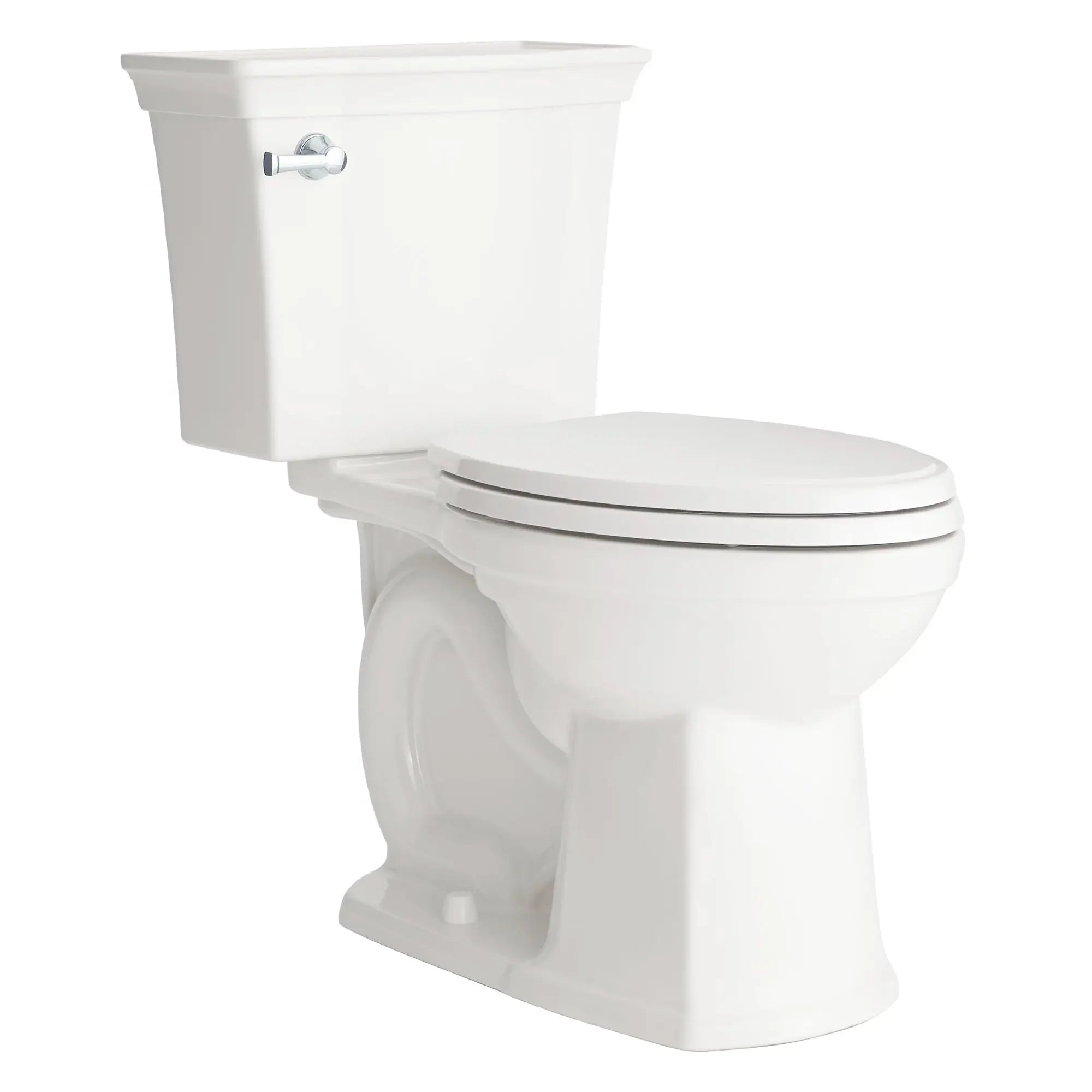 Estate® VorMax® 2-Piece 1.28 GPF/4.8 LPF Elongated Chair Height Toilet Bowl Without Seat - Perfect for Small Bathrooms & Water-Efficient Homes