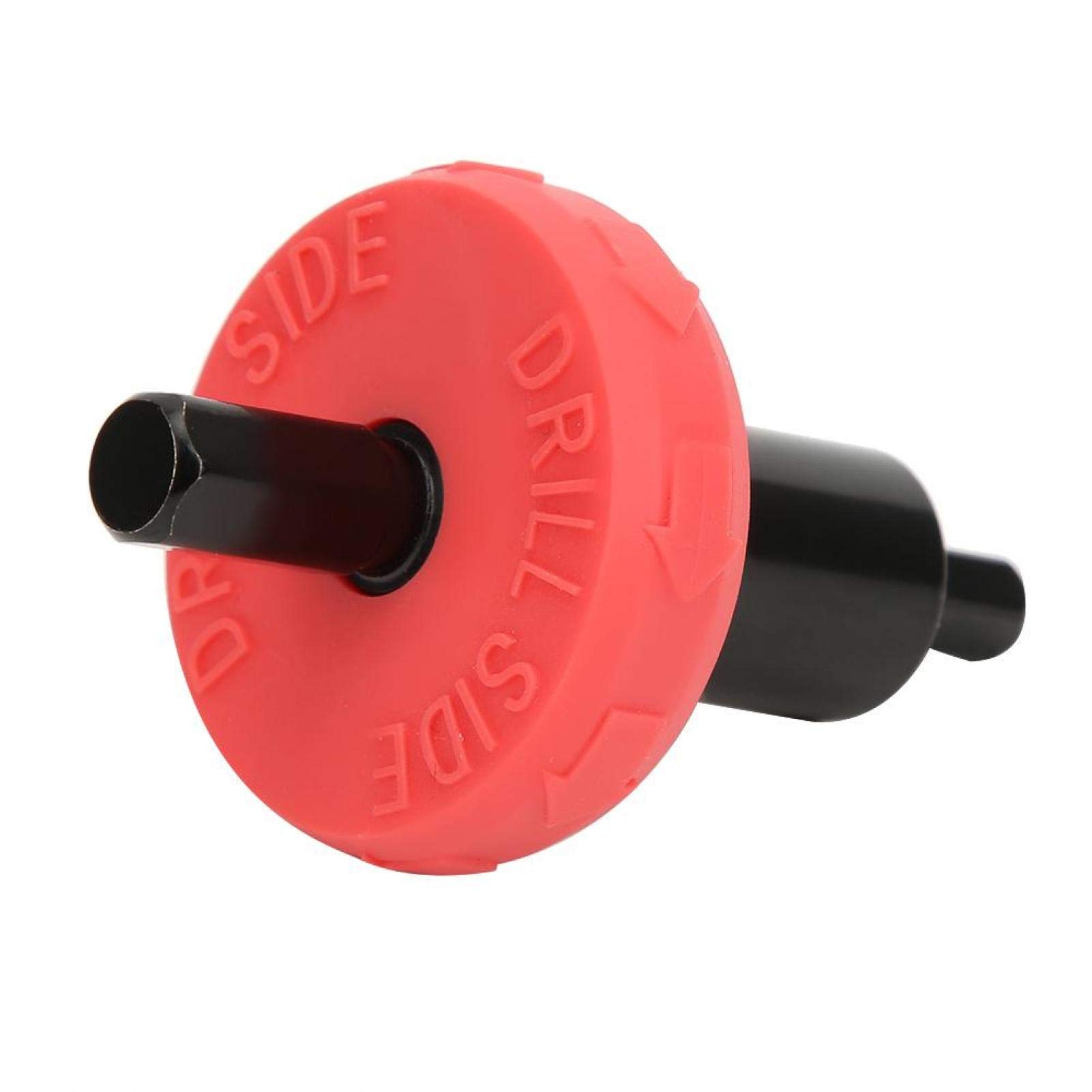 Voluxe Electric Start Drill Bit - CRV Steel Red & Black Engine Starter Adapter with Storage Bag | Compatible with Most Electric Engines | Perfect for DIY Repairs, Automotive Maintenance & Home Improvement Projects