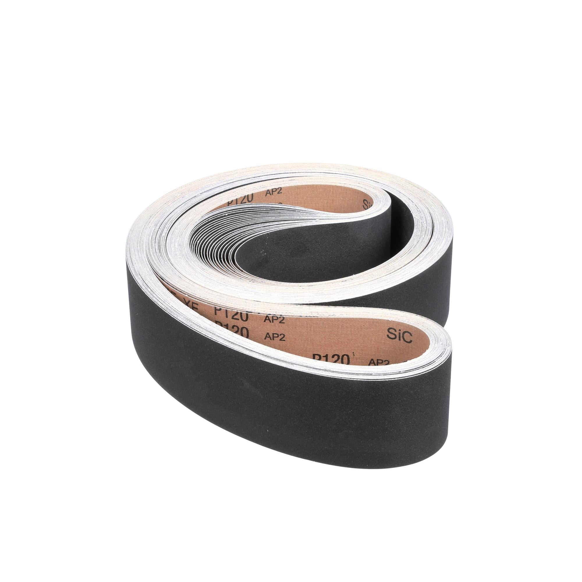 3M 461F Cloth Sanding Belt P120 XF Grit, 4