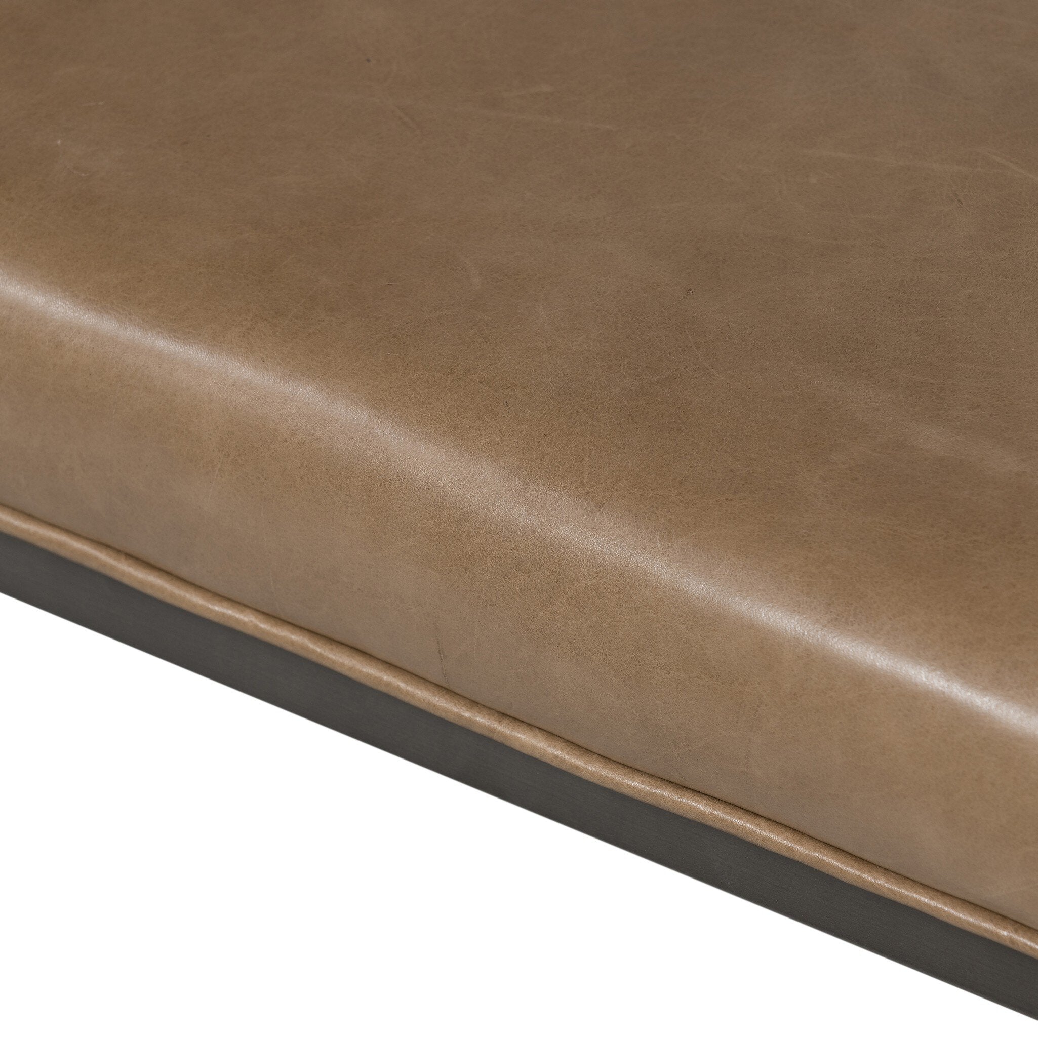 Four Hands Beaumont Bench in Dakota Warm Taupe - Stylish and Durable Entryway Seating for Living Room, Bedroom, or Hallway (Model 105993 008)