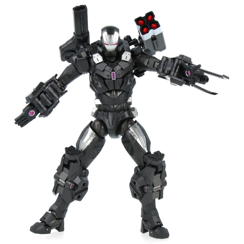 Fighting Armor War Machine Action Figure - Marvel Avengers Collectible Toy for Adults & Kids - Perfect for Display, Gifts, and Role Play Scenes
