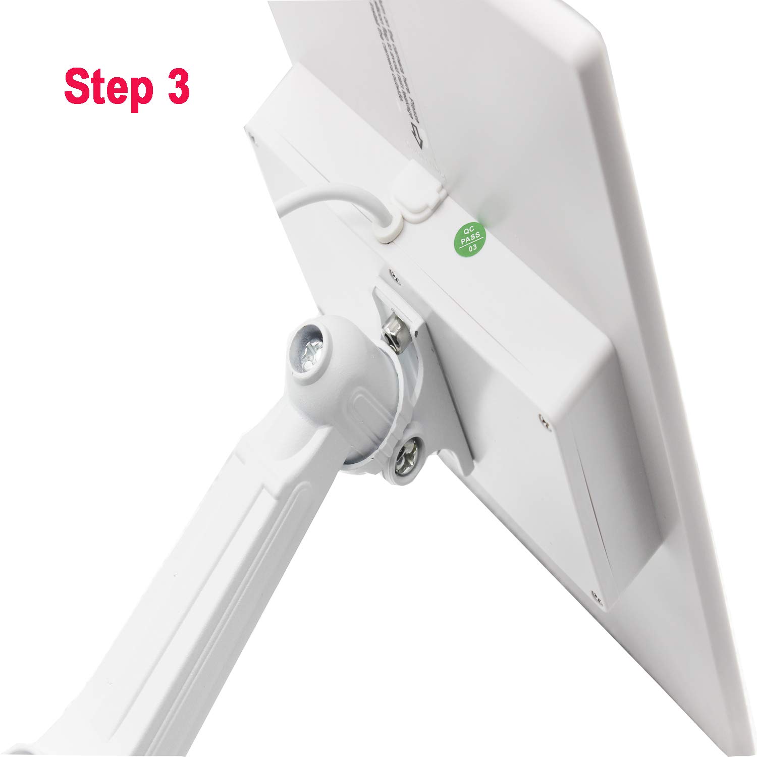 Soliom S600 Solar Panel Extension Cable and Mounting Bracket - Compatible with Soliom S600 Solar Tilt Camera - Perfect for Outdoor Security Camera Setup and Solar Panel Installation