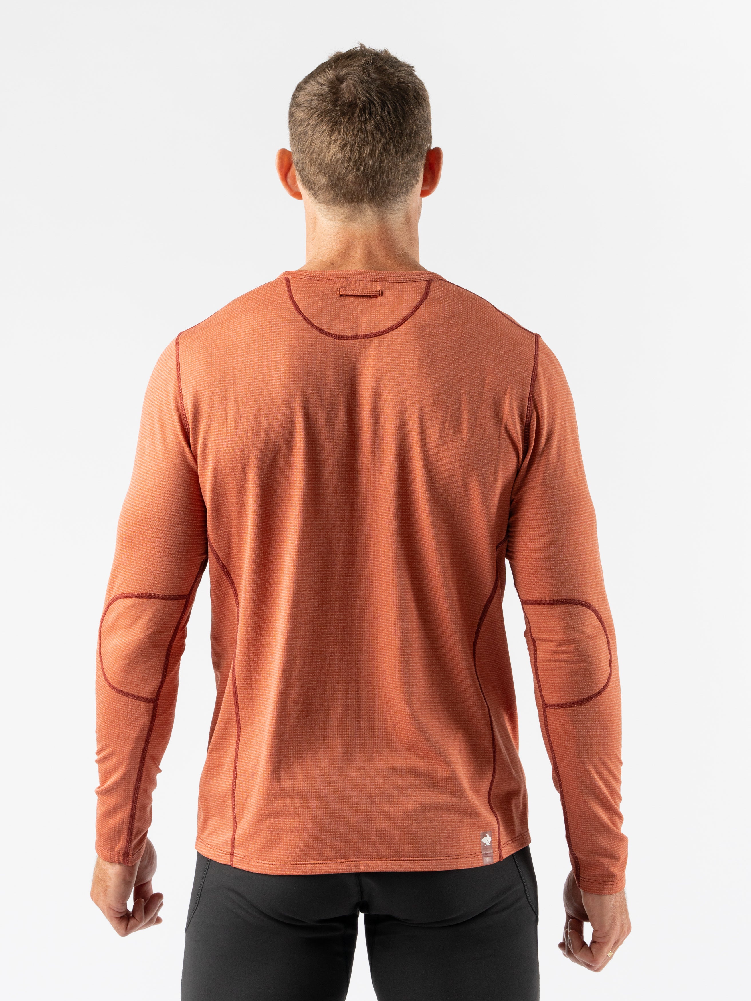 Men's Layer 1 Base Layer Shirt - Moisture Wicking Thermal Underwear for Cold Weather, Hiking, Running & Outdoor Activities