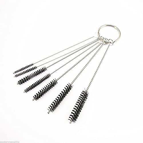 Motorcycle Carburetor Cleaner Kit - 10 Needles & 5 Brushes for Engine Maintenance - Perfect for Bike & Auto Care