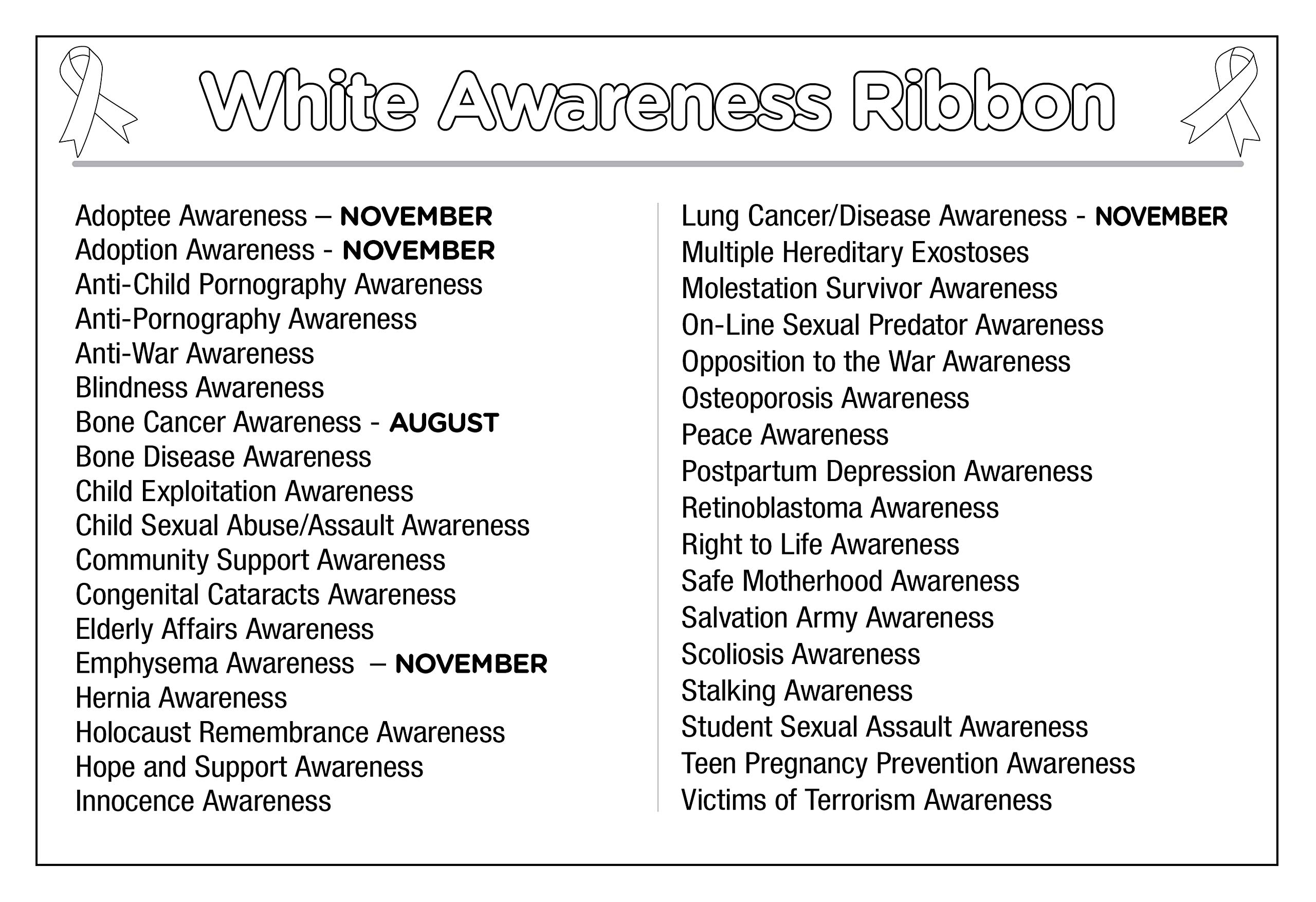 Cancer & Disease Awareness Ribbon Pins - Bulk Pack of 1/5/25/100 Pins for Support Groups, Fundraising & Awareness Campaigns - Perfect for Charity Events, Walks & Awareness Months