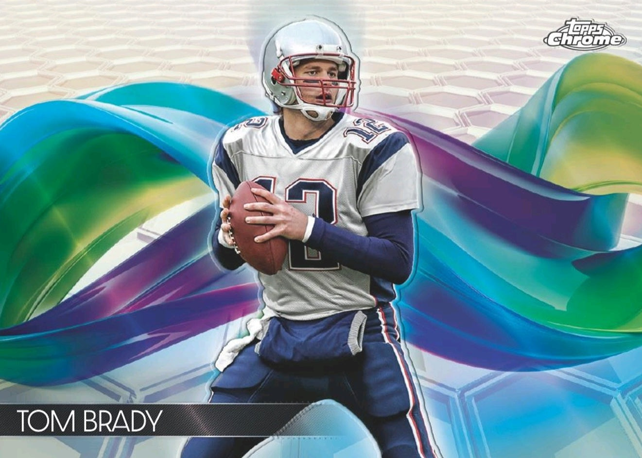 2024 Topps Chrome Football Hobby Box - 3 Box Set with #8 Random NFL Teams - Perfect for Collectors, Fantasy Sports & Game Day Trading