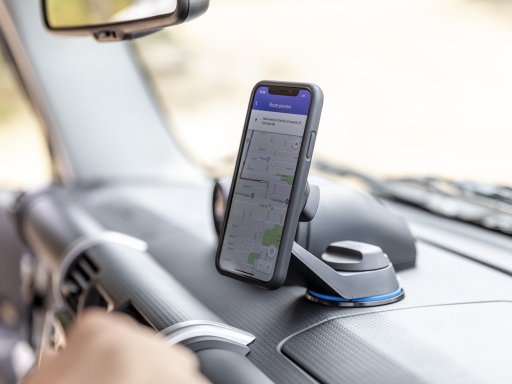 Premium Car Kits for iPhone - Durable Car Mount, Charger & Organizer Set - Perfect for Commuting, Road Trips & Hands-Free Driving