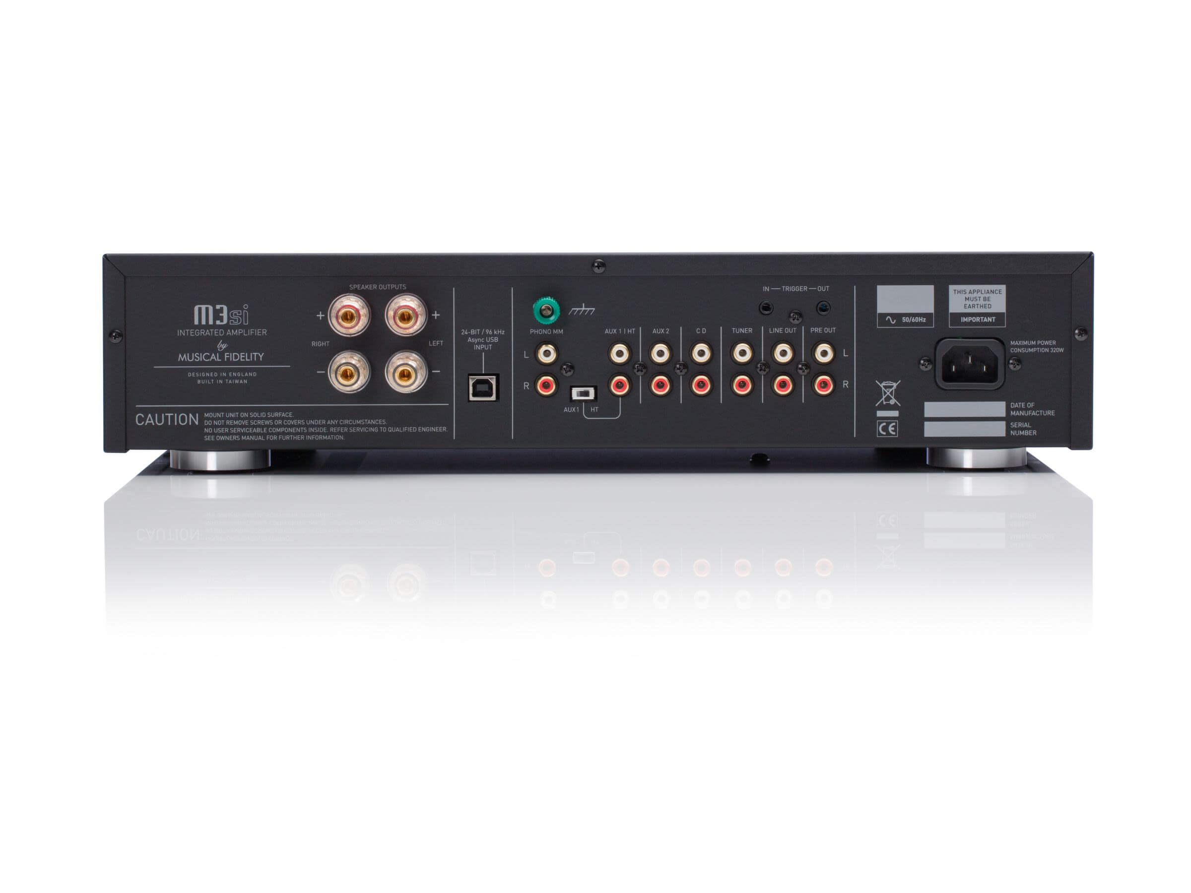 Musical Fidelity M3SI Integrated Stereo Amplifier - High-Fidelity Audio for Home Theater & Music Listening