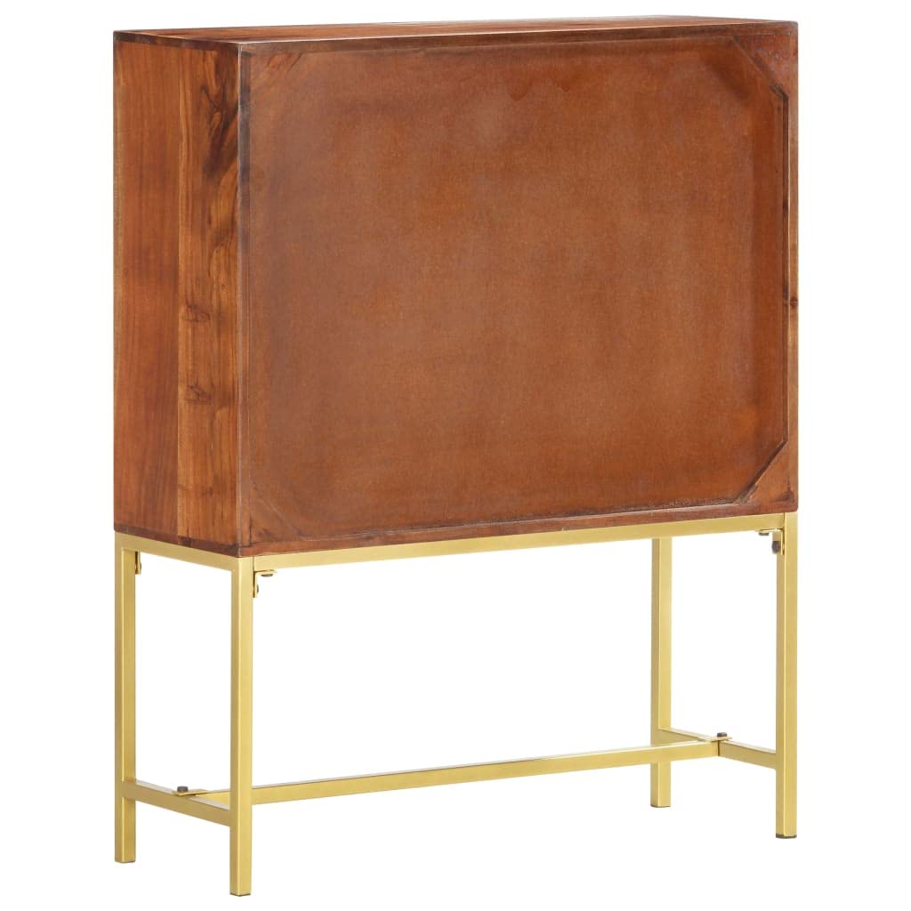Modern Wooden Accent Cabinet with Doors - 31.5