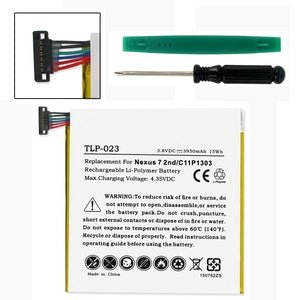 Google C11P1303 3.7V 3950mAh Lithium Polymer Replacement Battery (T-Type Connector) - Compatible with Smartphones, Tablets & Portable Devices