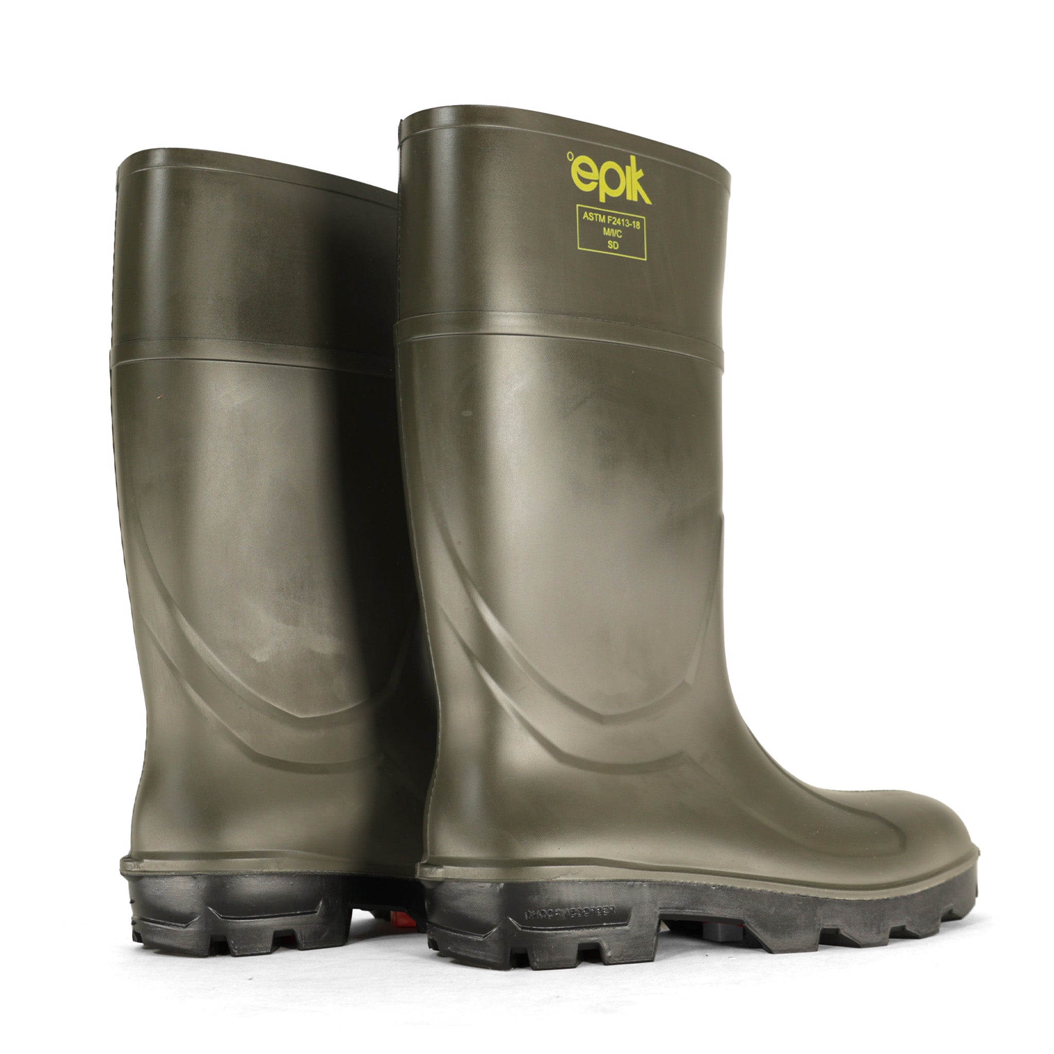 Anti-Slip Tread Safety Boots for Men & Women - Heavy Duty Work Boots with Steel Toe & Waterproof Protection - Ideal for Construction, Warehouse & Outdoor Work