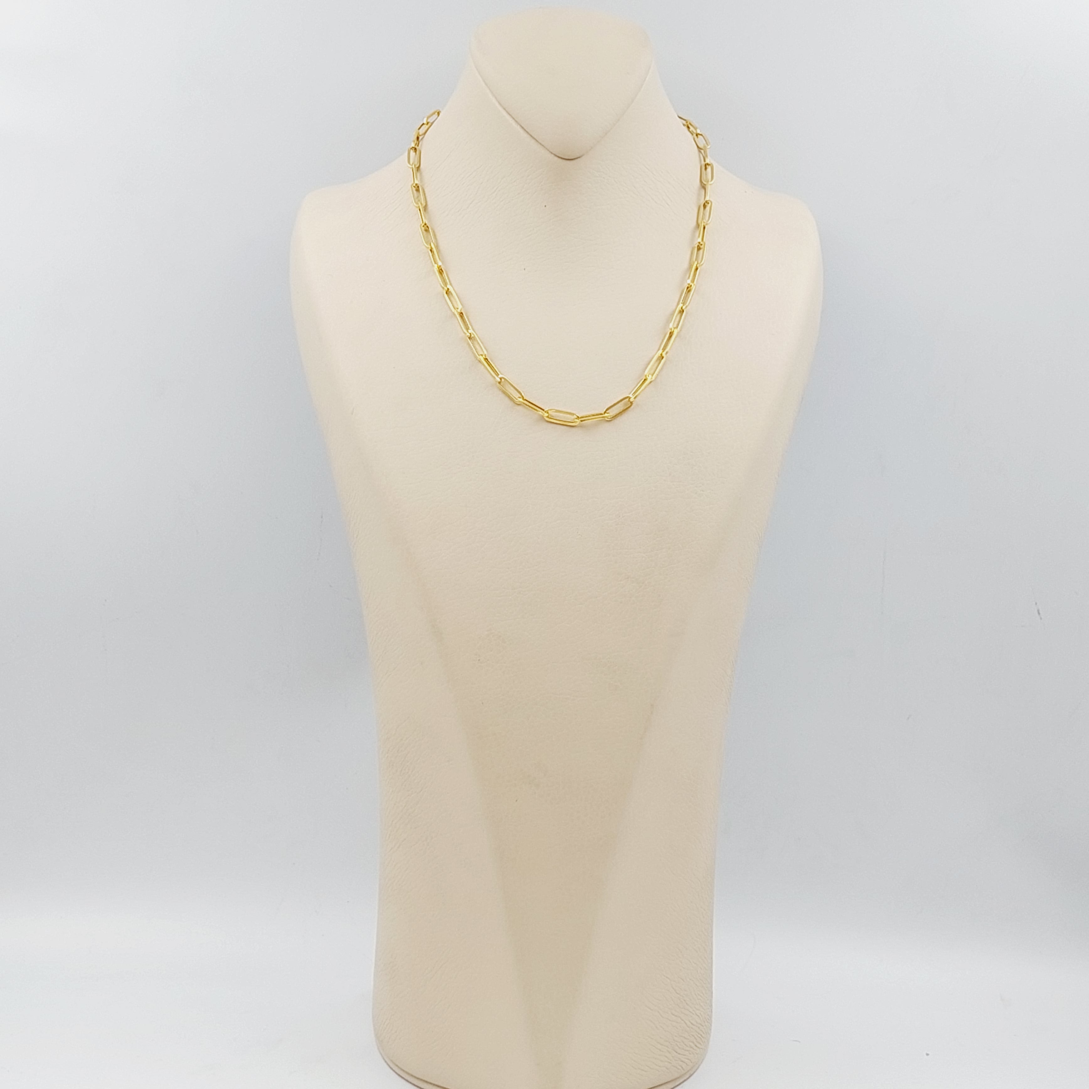 40cm Bold Paperclip Chain Necklace - Trendy Gold & Silver Chunky Link Jewelry for Women - Perfect for Layering, Everyday Wear & Gift Giving