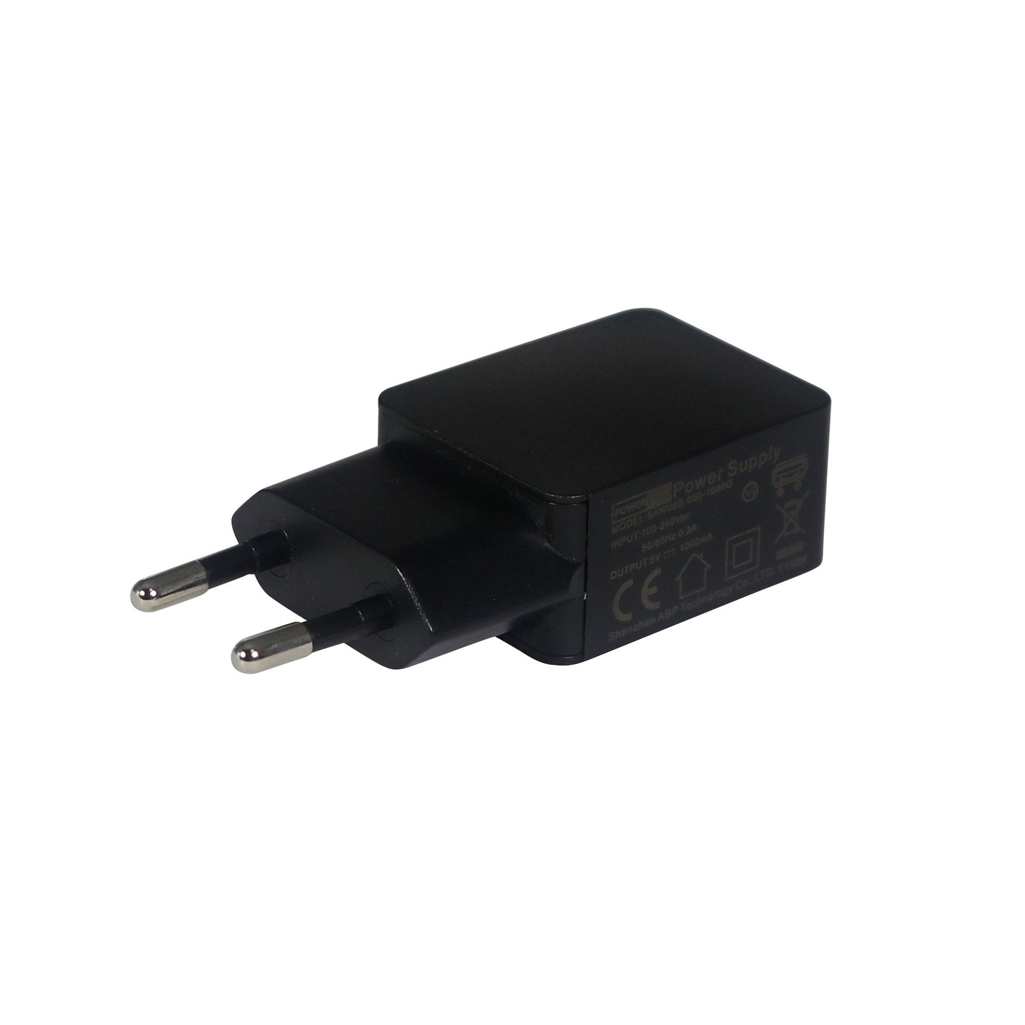 5V 1A USB AC Power Adapter | Universal 100-240V Input | Compatible with Smartphones, Tablets, LED Lights & Small Electronics