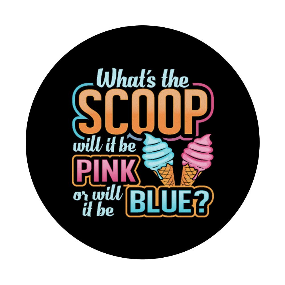 Gender Reveal Baby Party Announcement Gift - Custom PopSockets Phone Grip & Stand for iPhone, Samsung & Tablets - Perfect for Baby Showers, Pregnancy Announcements & New Parent Gifts
