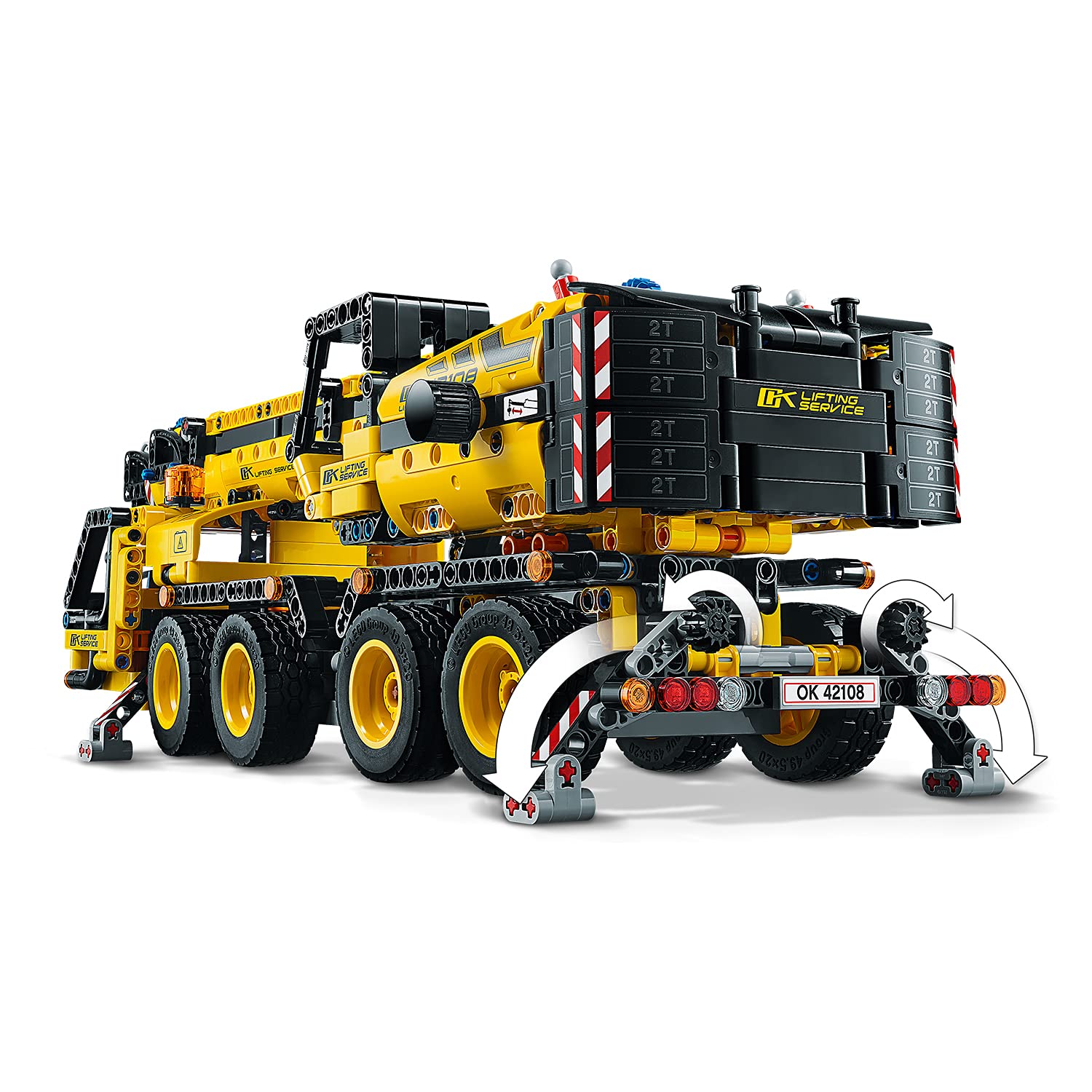 LEGO 42108 Technic Mobile Crane Toy - Construction Building Set for Kids & Adults - Perfect Gift for Construction Model Lovers (Ages 10-99) - Great for STEM Learning & Creative Play