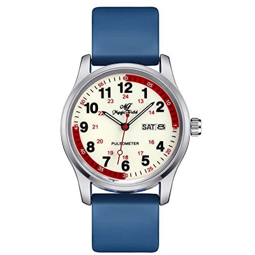 9.65 Calendar Silver & Blue