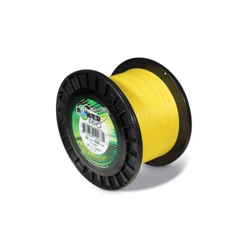 Power Pro 3000 Yard High Visibility Yellow Spectra Braided Fishing Line - Premium Saltwater & Freshwater Fishing Gear for Bass, Trout, and Offshore Angling