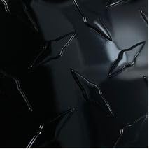 Aluminum Diamond Plate - Black
