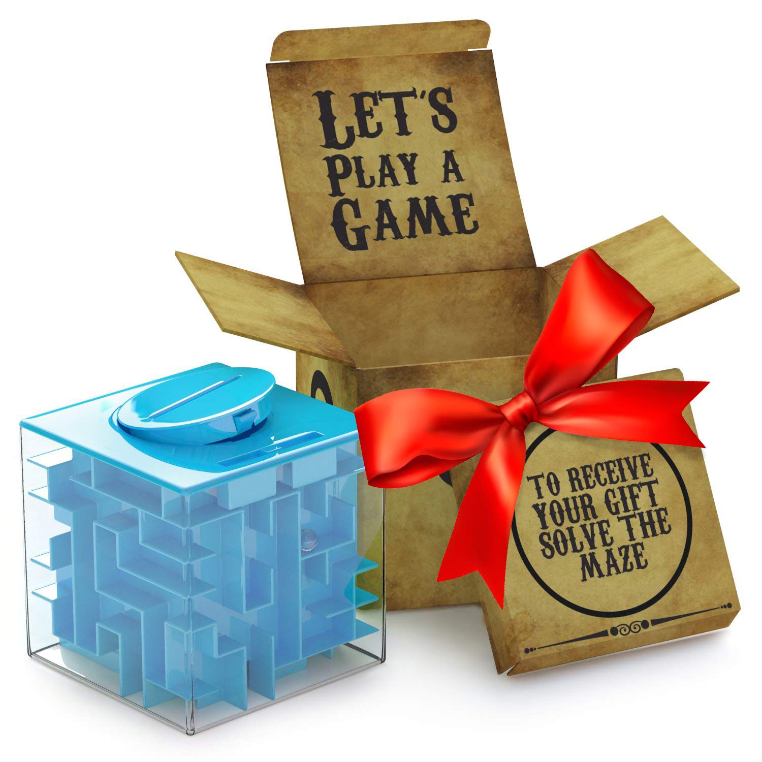 Money Gift Box Puzzle - Fun & Challenging Mystery Cash Box for Adults & Kids, Well-Crafted Money Maze Puzzle Gift Box for Birthdays & Parties | Perfect for Gifting Cash in Creative Way at Celebrations & Special Occasions