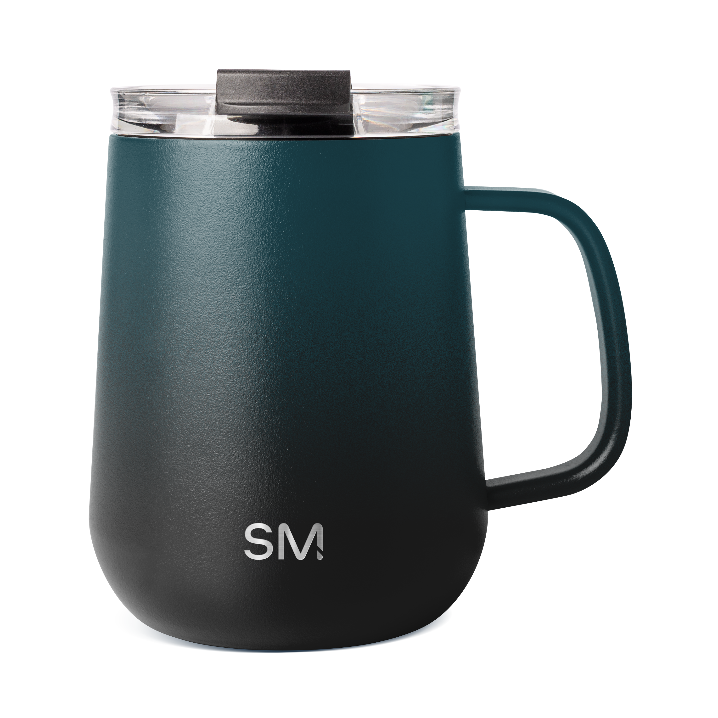 Premium 12 oz Voyager Coffee Mug with Handle - Insulated Travel Mug for Hot & Cold Drinks - Perfect for Office, Commute, Camping & Outdoor Adventures