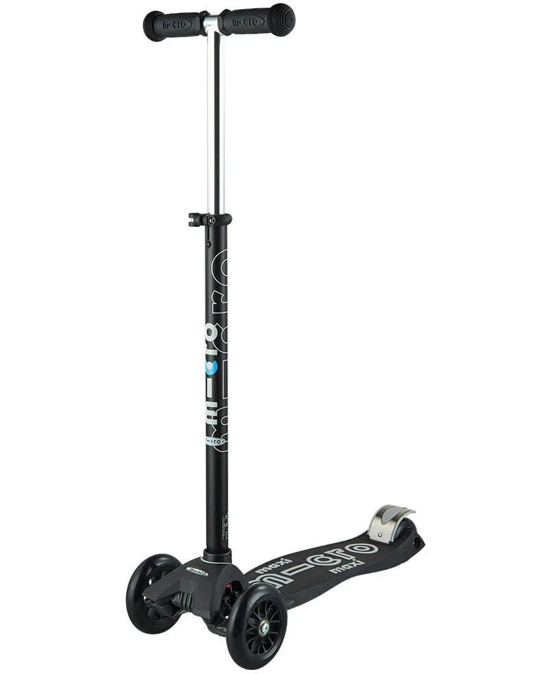 Micro Kickboard Maxi DELUXE Scooter for Kids - 3 Wheel Light Up Kick Scooter with Adjustable Handlebar - Perfect for Outdoor Play, Commuting & Neighborhood Fun