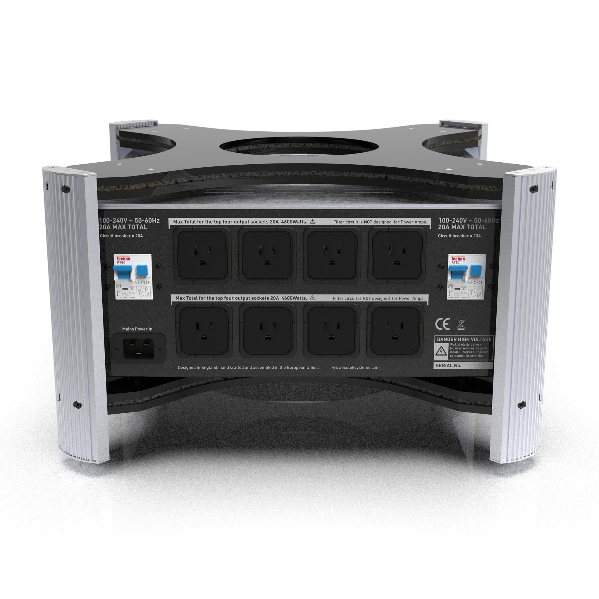 IsoTek EVO3 Super Nova Power Conditioner - Premium Audio Power Filter for Hi-Fi & Home Theater Systems - Reduce Noise & Improve Sound Quality (Perfect for Audiophiles & Home Entertainment)