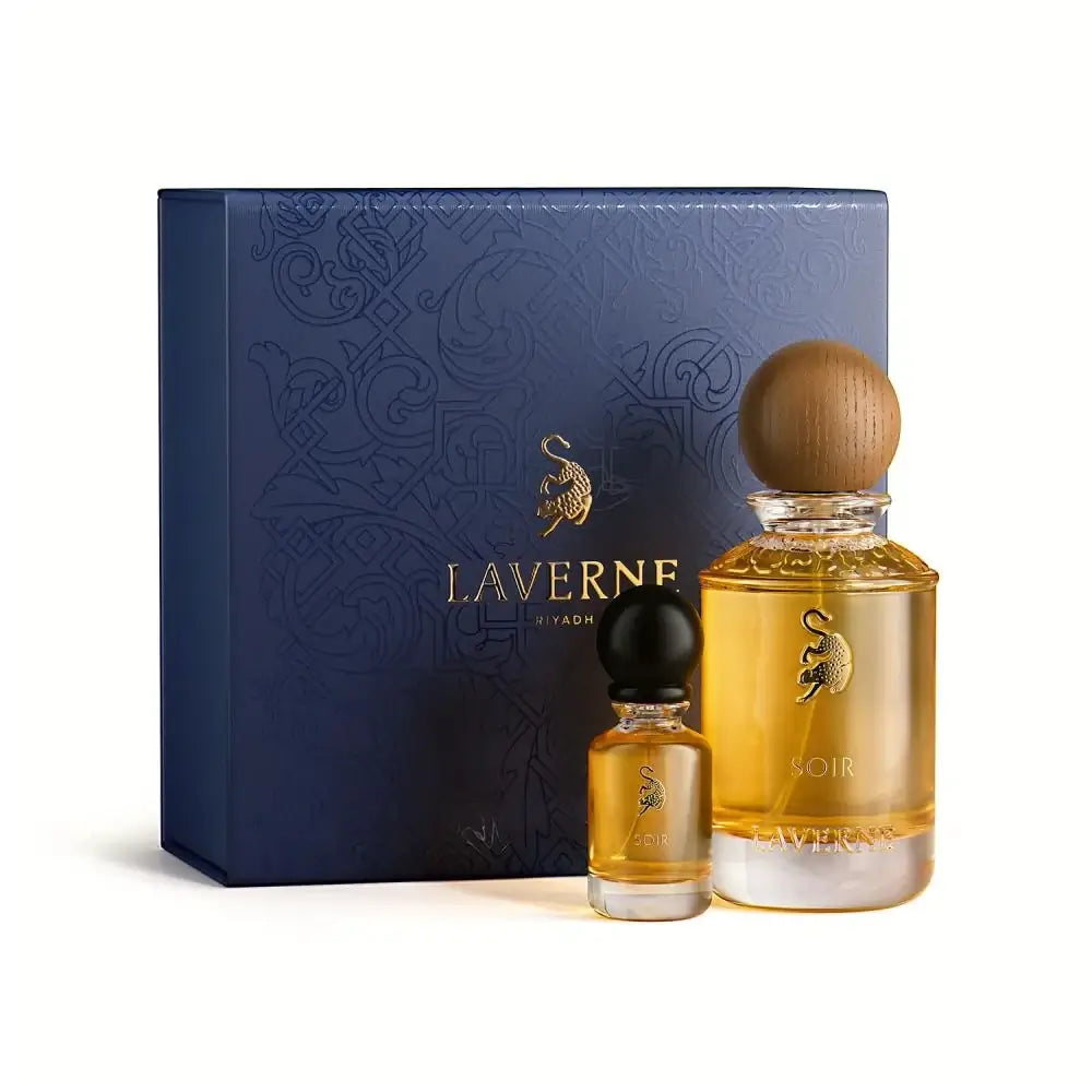 Soir EDP Perfume Set - 2 Piece Women's Fragrance Gift Set for Her, Day & Night Wear, Romantic & Elegant Scent - Perfect for Date Nights, Parties & Special Occasions
