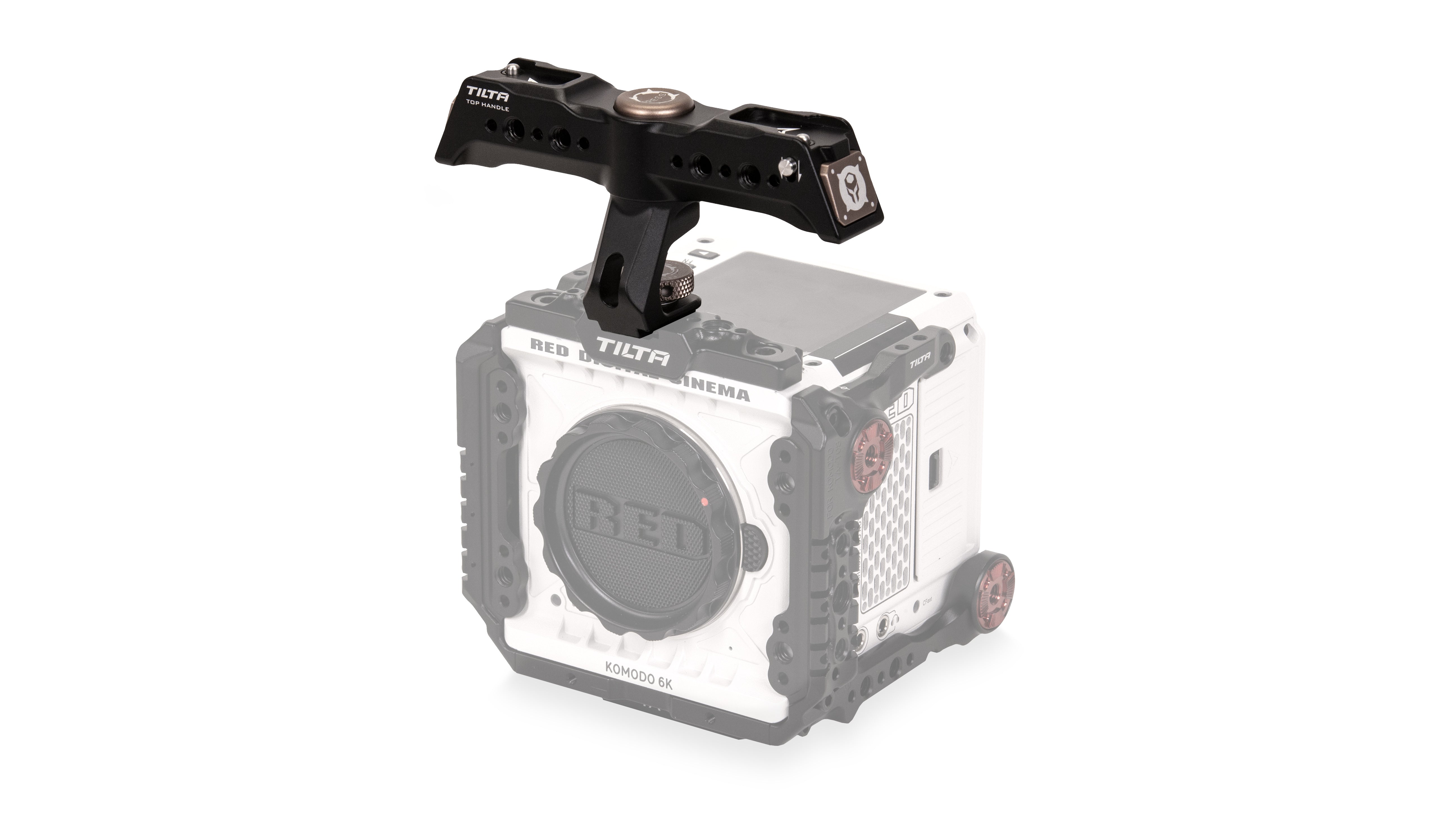 Tilta Rotatable Quick Release Top Handle for Camera Rig - Black | Perfect for DSLR, Mirrorless & Cinema Cameras | Ideal for Vlogging, Filmmaking & Photography