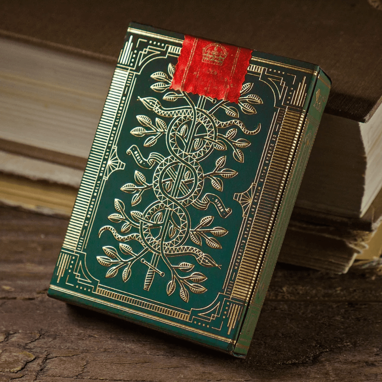Premium Green Monarchs Playing Cards - Elegant & Durable Poker Deck for Magic Tricks, Cardistry & Casino Nights - Perfect for Game Nights, Poker Parties & Professional Performances
