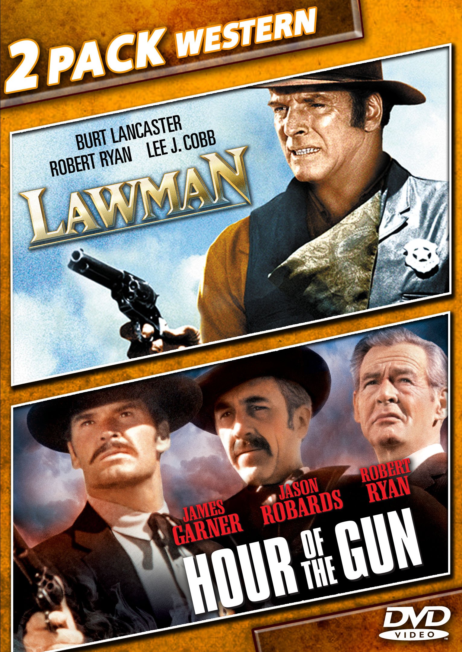 Lawman/Hour of the Gun DVD | Classic Western Movie | Action-Packed Cowboy Film | Perfect for Movie Nights & Western Fans