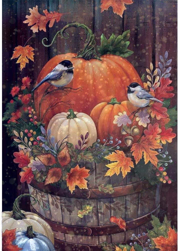 5D DIY Diamond Painting Kits - Full Drill Round Cross Stitch Embroidery Art for Adults (12x16 Inch) - Perfect for Relaxation, Stress Relief & Home Wall Decor - Great Gift for Birthday, Christmas & Housewarming