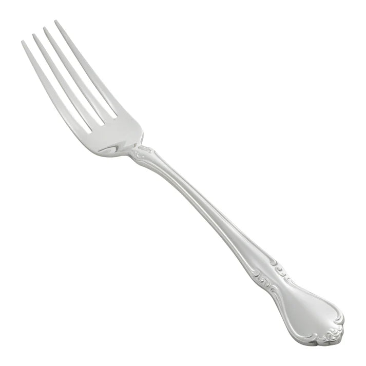 Winco Chantelle 0039 11 Stainless Steel Table Fork - Premium 18/10 Restaurant-Grade Flatware for Fine Dining, Catering & Home Use