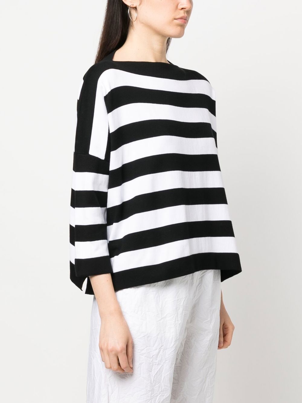 Daniela Gregis Women's Black Sweater - Soft & Stylish Knit Pullover for Casual Wear & Winter Fashion
