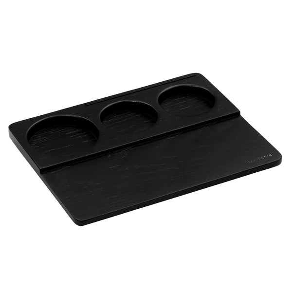 Premium Wooden Normcore Tamping Mat Station for Espresso - Barista-Grade Coffee Accessory for Home & Professional Use