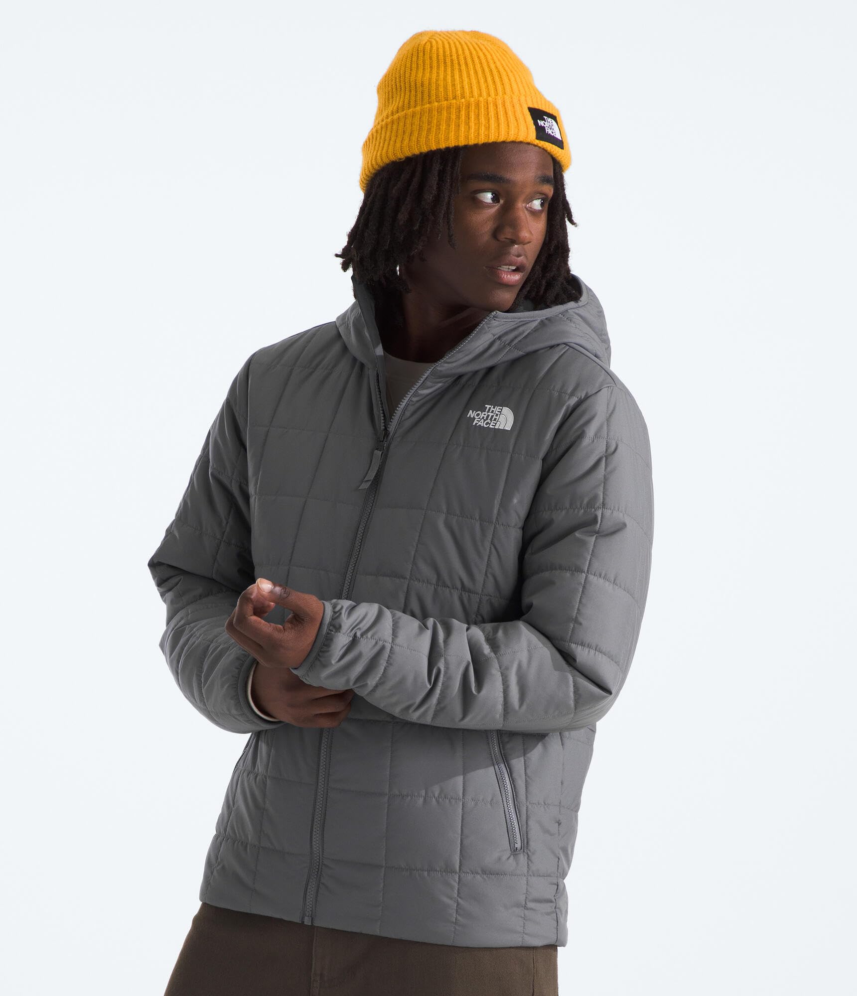 THE NORTH FACE Men's Insulated Hooded Jacket - Waterproof Winter Coat for Hiking, Camping & Outdoor Activities