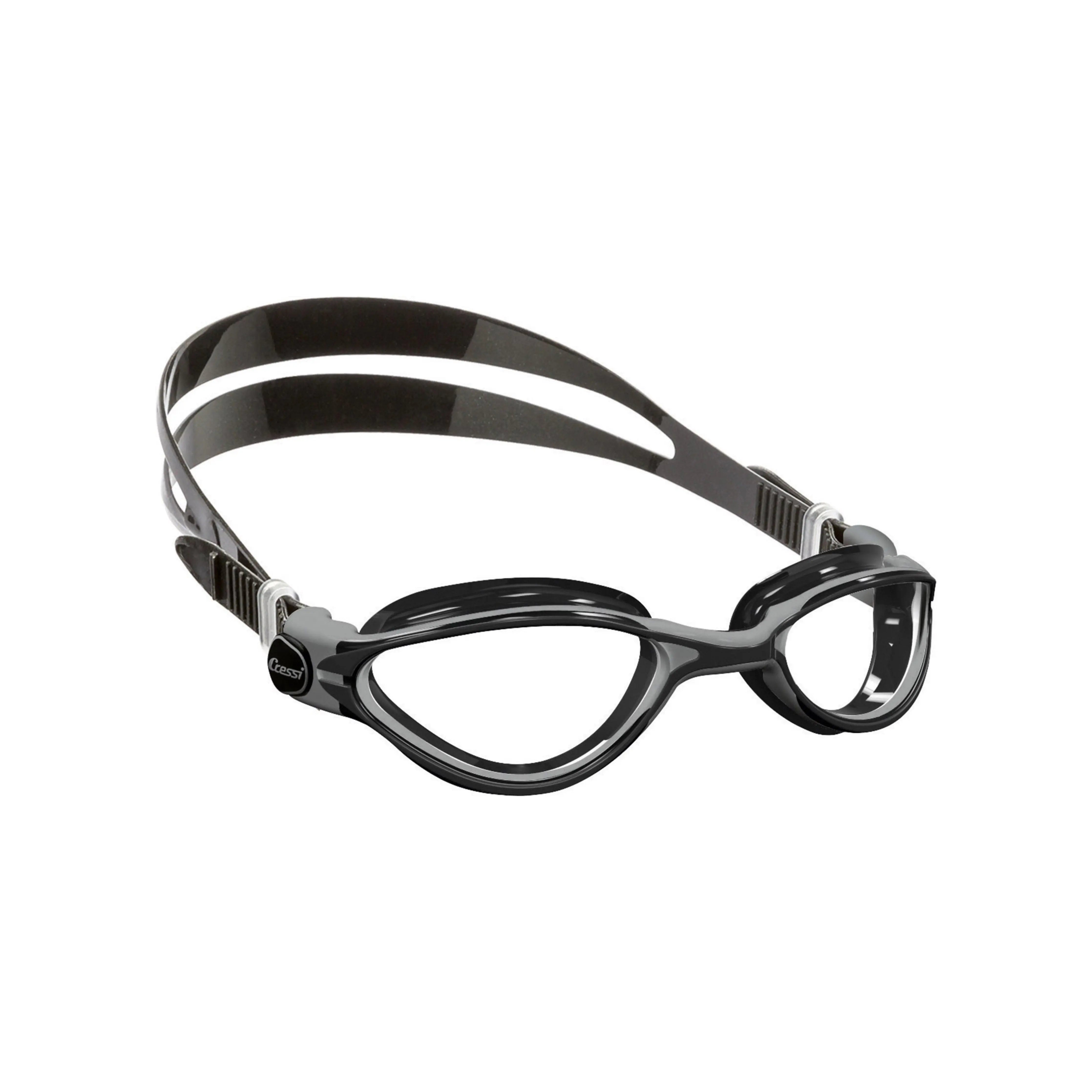 Premium Adult Swimming Goggles - Anti-Fog & UV Protection | THUNDER Cressi for Pool, Beach & Competitive Swimming