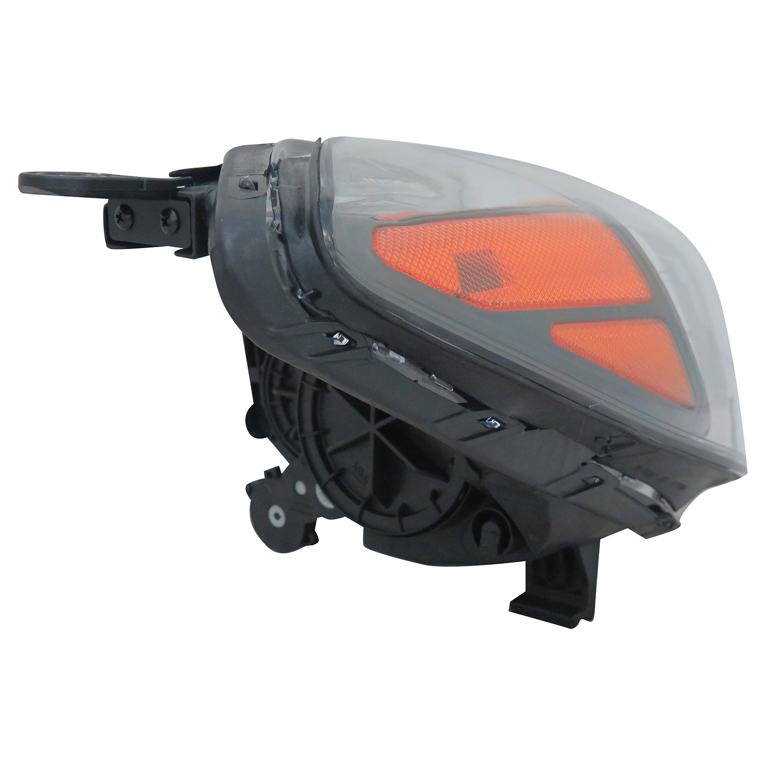 TYC Right Headlight Assembly Compatible with 2014-2015 Kia Forte - Replacement Headlamp for Improved Night Driving Safety