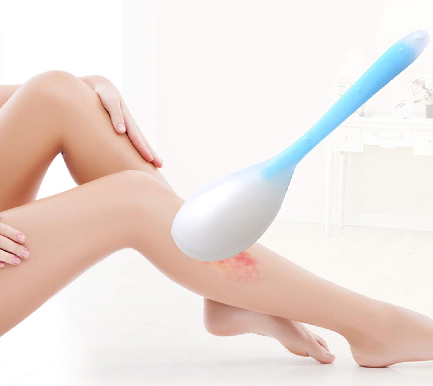 Inaaya Handheld Back Massager & Body Scrubber - 20g Bath Massage Tool for Relaxation & Exfoliation - Perfect for Shower, Spa & Home Use (Pack of 1)
