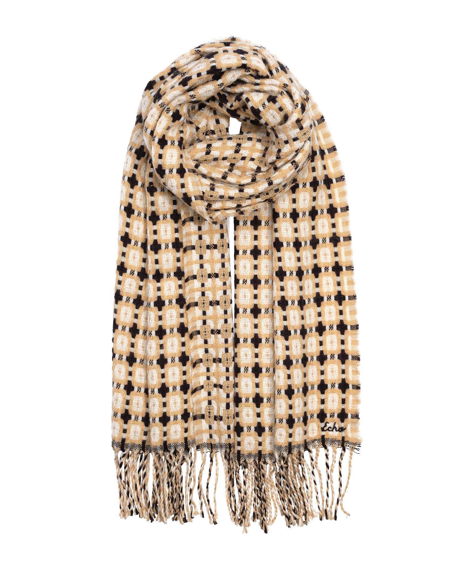 Basket Weave Wrap - Stylish and Comfortable Knitted Shawl for Women | Perfect for Outdoor Activities, Travel, and Casual Wear